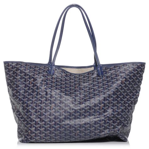 goyard st louis dark blue|Goyard Saint Louis – The Tote of All Totes .